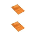 thumbnail image 4 of Baohd Water Absorbent Floor Mat - Exquisite Crafted Anti-slid Bottom Safe Strong Water Absorption Orange 40cm*60cm 2Set, 4 of 6