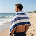 thumbnail image 6 of Turkish Cotton Bath Towel Extra Large, Thick Absorbent Quick Dry Towel for Bathroom and Beach, Hotel Spa Quality Towel(A), 6 of 6