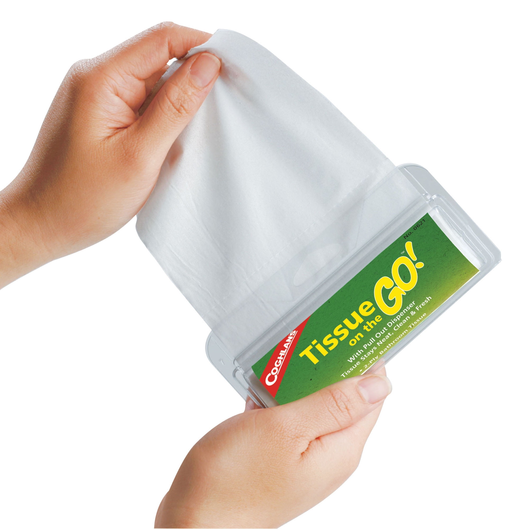 Coghlan's Tissue On-The-Go 2-ply Single Roll White