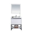 thumbnail image 4 of Laviva Alto 30" Wood Cabinet with Quartz Countertop in White, 4 of 10