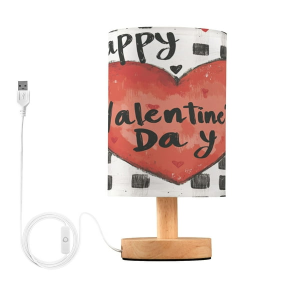 BZSMCE Lamp Modern Happy Valentines Day Creative Patter Night Light