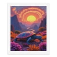 thumbnail image 5 of Paint By Numbers Kit for Adults Beginner - DIY Fantasy Sunset Turtle Landscape Canvas Painting Kits for Adults, Frameless Paint By Number for Adults for Home Wall Decor 16x20 Inch, 5 of 7