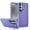 Light Purple, variant on Magnetic Case for Samsung Galaxy S24 5G 6.2 Inch (SM‑S921U/S921U1) | Hidden Stand Slim Shockproof Hard Back Soft Edge Protective Cover, Black