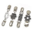 thumbnail image 2 of 4Pcs Fashion Sweater Shawl Clips Cardigan Collar Shirts Dresses Clasps, 2 of 7