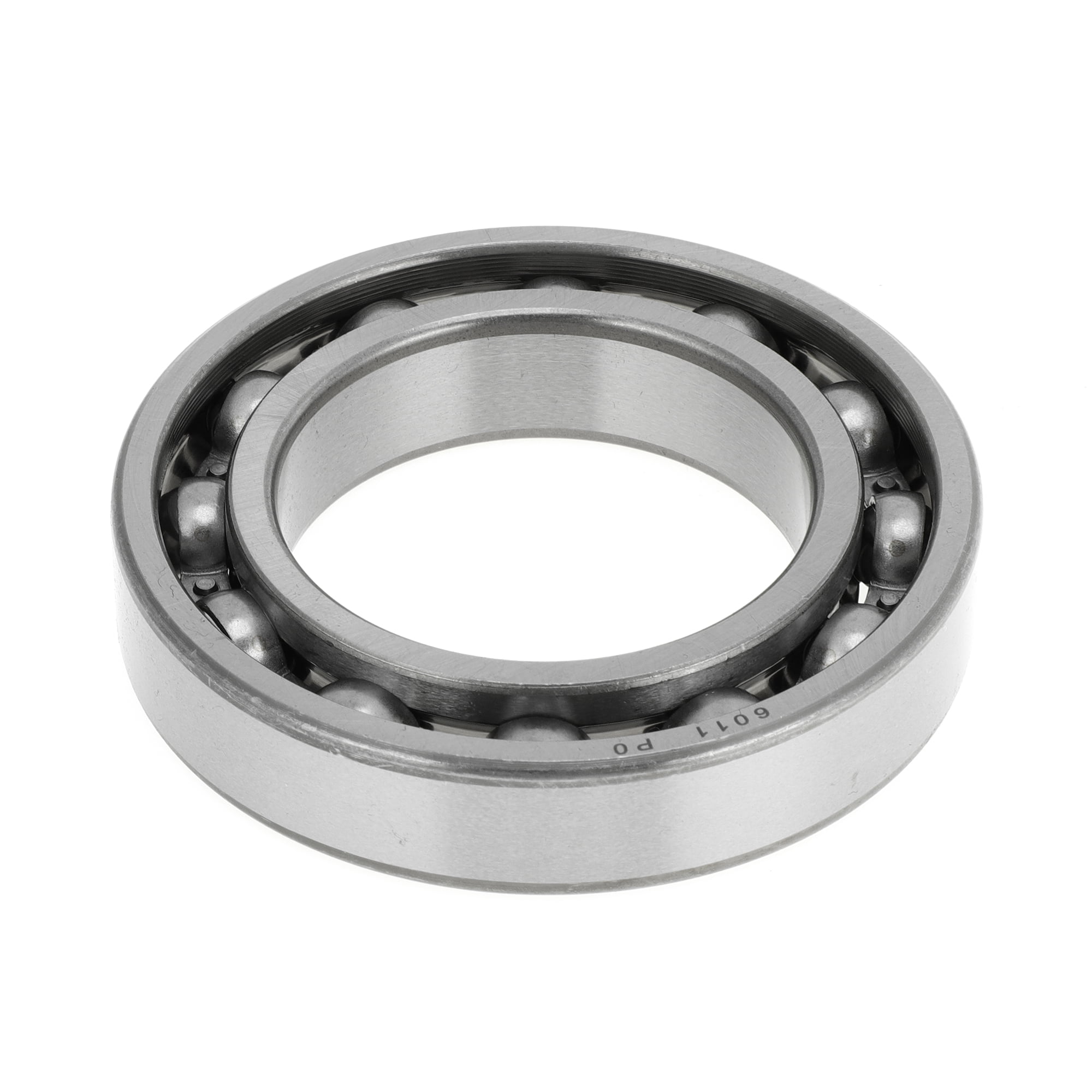 Unique Bargains 6011 Deep Groove Ball Bearings P0 55x90x18mm Lubricated Bearings Open Type Silver Tone Scooter Skateboard Wheel