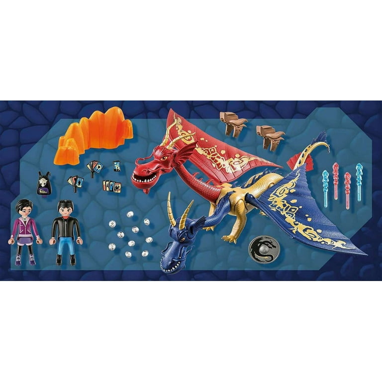 Dragons The Nine Realms Wu & Wei with Jun Set Playmobil