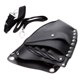 thumbnail image 1 of Envase Caja de Tijeras Peluquería de Negra de material cuero PU Salón Remache de Bolsa Durable Herramienta de Yinane La bolsa de tijera de pelo, 1 of 5