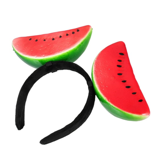 FRCOLOR Cute Watermelon Headband for Parties and Holidays Adorable Fruit Charm Hairband Decoration for Girls and Women for Outdoor Photos