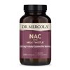 Dr. Mercola NAC with Milk Thistle Dietary Supplement, 90 Servings
