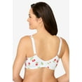 thumbnail image 2 of Comfort Choice Women's Plus Size Cotton Back-Close Wireless Bra, 2 of 6