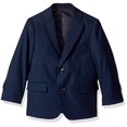 thumbnail image 2 of Isaac Mizrahi Boys' Slim Fit Check Textured Blazer, Taupe, 2, 2 of 2