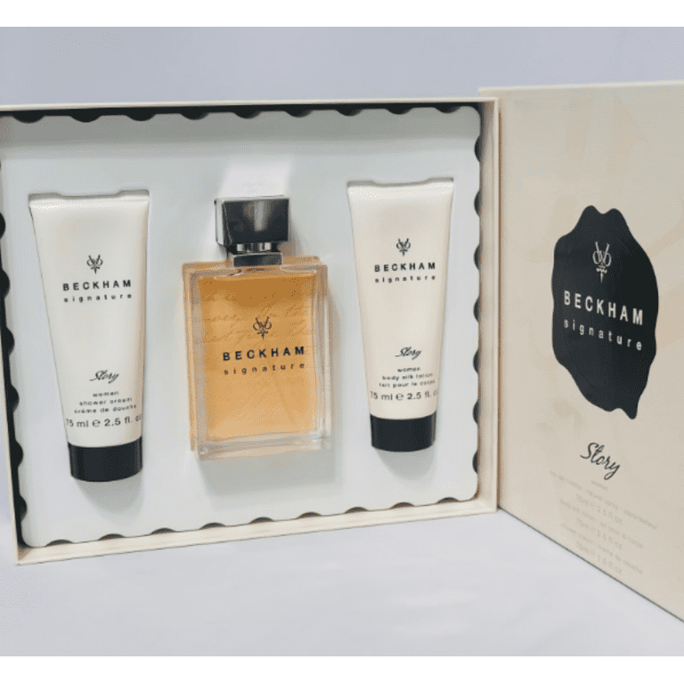 David Beckham Signature Story For Women 3pcs Set - 2.5oz EDT