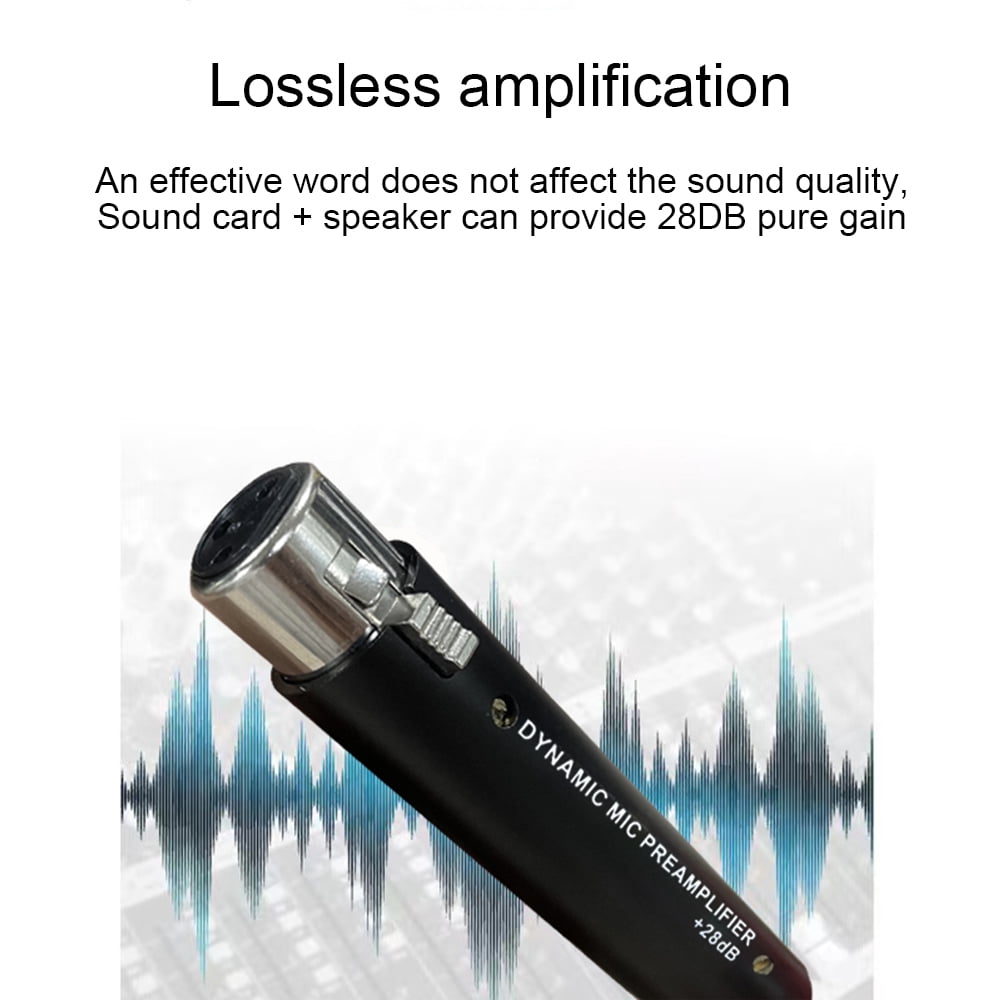 Mic Pream,Preamplifier Amplifier Xlr Port Noise Amplifier Xlr Pream Low Noise Xlr Port Entertainment Hxber Live And Play In-line Pream Low Entertainment Live And Port Entertainment Live Siuke
