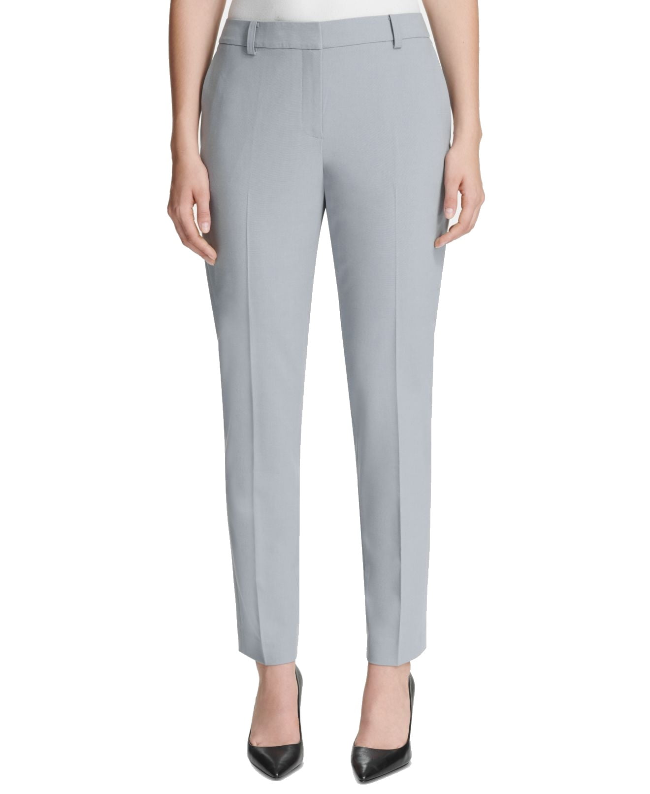 blue skinny dress pants