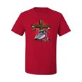 thumbnail image 2 of Vintage Driven By The Spirit Christian Verse Inspirational/Christian Men's Graphic T-Shirt, Red, 4XL, 2 of 3