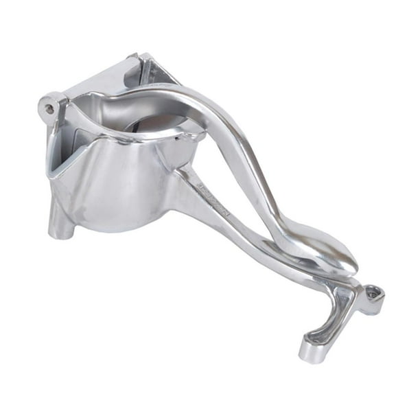 Exprimidor de limón, exprimidor de cítricos, exprimidor manual de limas y zumo de frutas Plata
