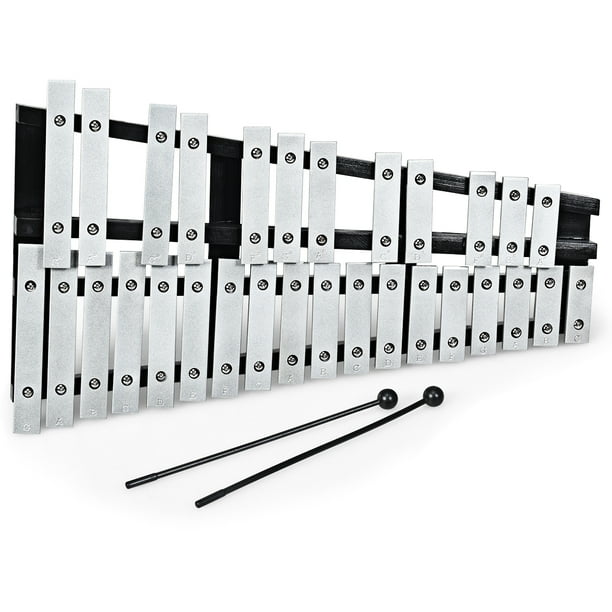 Costway 2730 Note Foldable Glockenspiel Xylophone Aluminum Music Instrument Walmart Com Walmart Com
