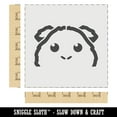 thumbnail image 2 of Peeking Guinea Pig DIY Cookie Wall Craft Stencil - 5.5 Inch, 2 of 5