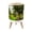 Color 1, variant on Small Trash Can with Lid Beautiful view corn farm sunset 1.8 Gallon Dog Proof Trash Can Round Garbage Can Waste Bin Wastebasket for Bathroom Bedroom Living Room