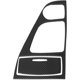 thumbnail image 1 of Cubierta del panel de cambio de marchas de la consola del automóvil, pegatina embellecedora de fibra para Q50 2014-2019, 1 of 5