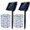 White-1pc, variant on Morttic Solar Fairy String Lights 2 Pack 33 ft 100 LED Outdoor Waterproof 8 Modes Twinkle Upgraded Larger Solar Powered Panels Lights Silver Wire Solar Fairy String Lights Decoration (Multicolor)