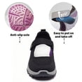 thumbnail image 3 of BERANMEY Women‘s Slip-On Walking Shoes – Easy On/Off with Hook & Loop Comfort-Focused Athletic Sneakers for Women Non-Slip Casual Shoes for Travel Work Outdoor, 3 of 7