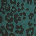 thumbnail image 4 of TRIXXI Womens Green Leopard-print Strapless Mini Evening Fit + Flare Dress 7, 4 of 4