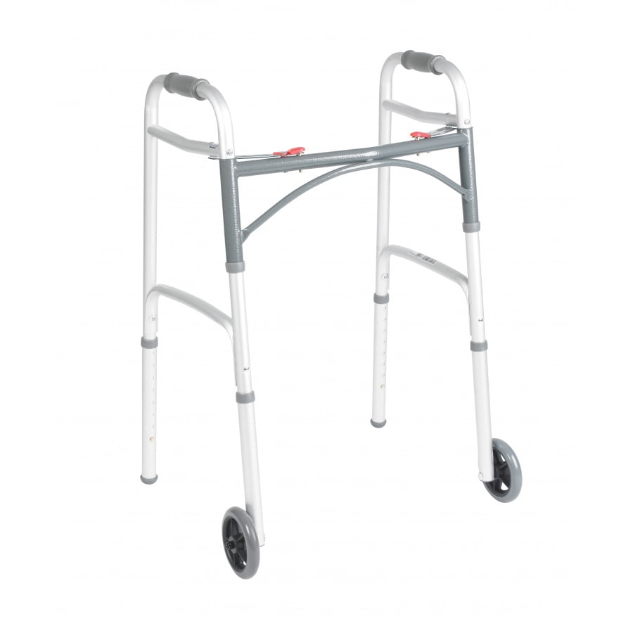 Drive Folding Walker Junior Aluminum 350 lbs. 25 to 32.25 Inch