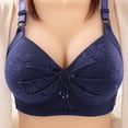 thumbnail image 1 of Harpily 2025 Bra Women Clearance Lace Back Button Shaping Cup Adjustable Shoulder Strap Large Size Bra, 1 of 3