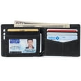thumbnail image 6 of Alpine Swiss Wallet for Men Nolan Commuter Bifold Dual ID Windows for License Work Badge RFID Protection Divided Bill Section Gift Boxed, 6 of 7