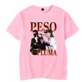 thumbnail image 4 of Peso Pluma T-shirt à Manches Courtes 2023 World Tour Merch Imprimé Unisexe Mode Décontractée Style HipHop, 4 of 4