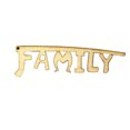 thumbnail image 1 of 10pcs Palabras Familiares De BLESIY Adornos de artesanía de madera, 1 of 6