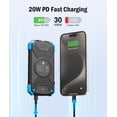 thumbnail image 3 of Cargador solar Power Bank BLAVOR de 10.000 mAh con conexión inalámbrica de 20 W, 3 of 9