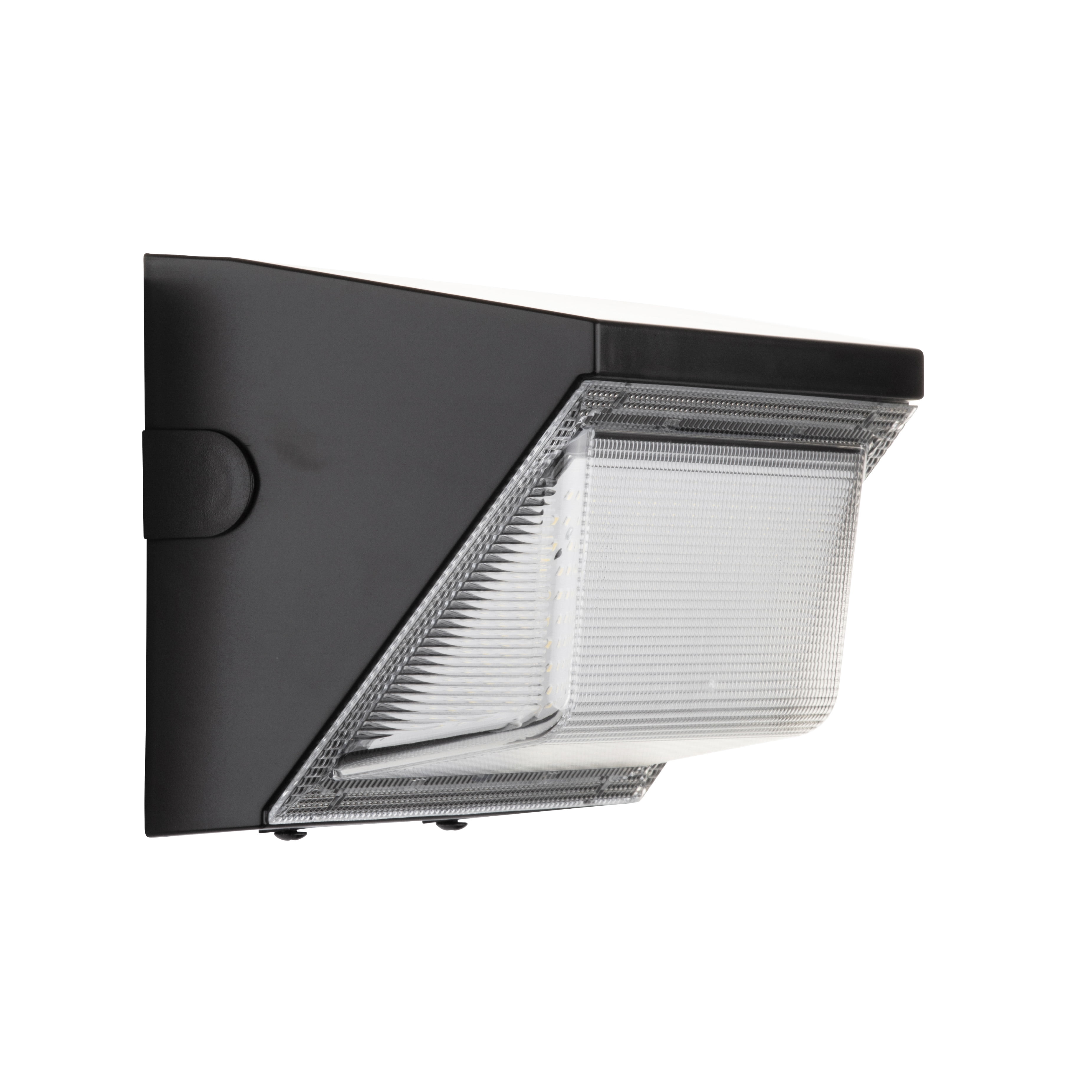 Hyper Tough Direct Wire LED Dusk to Dawn Wall Pack Security Light, Black, 5000 Lumens, 120V