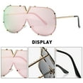 thumbnail image 3 of Gafas de sol V8, gafas de moda, gafas de sol personalizadas de una sola pieza, hechas de metal, 3 of 5