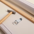 thumbnail image 4 of Miangastore Finger Pull For Cabinet Silver Home Use 4Pcs 1.85X1.46X0.39In, 4 of 9