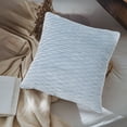 thumbnail image 2 of Throw Pillow Covers Modern Simpler Solid Color Velvet Pillow Cover Home Sofa Waist Cushion Pillow Striped Pillow Home Furnishing Velvet Pillow Covers,Decorative Pillow Covers, 2 of 6
