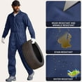 thumbnail image 5 of FEN AI Work Mechanic Jumpsuit for Men Coveralls Long Sleeve Overall Relaxed Fit Workwear, 5 of 10