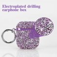 thumbnail image 2 of Luxury Bling Glitter Diamond Hard Case For Apple Airpods Pro Case Rhinestone Accessory Cover For Airpods Pro Headset Crystal Bag N0K6, 2 of 8