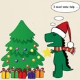thumbnail image 3 of CafePress - T Rex Hates X Mas Light T Shirt - Men's Classic Graphic T-Shirt, 3 of 4