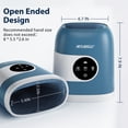 thumbnail image 3 of CINCOM Upgraded Hand Massager, Rechargeable Hand Massager with Heat and Compression for Arthritis and Carpal Tunnel with Touch Screen,Gifts for Women Men Elderly FSA/HSA Eligible, Blue, 3 of 5