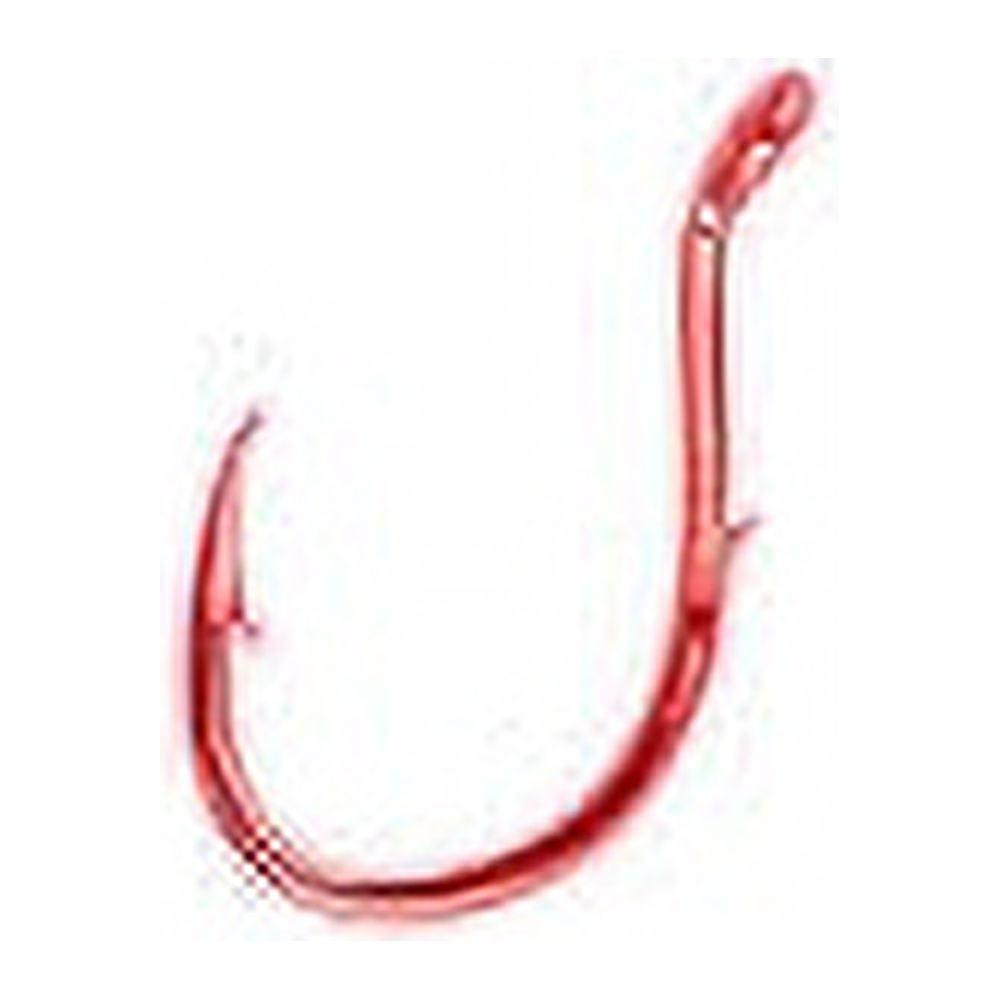 Lazer Sharp Salmon Egg Up Eye 1-Slice Hook, Red