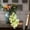 White, variant on Outdoor Floriculture 28 Head Jump Orchid 7 Fork Flower Decorative Silk Flower for Garden Patio Indoor Display