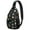 Meny, variant on Chic Paisley Design Sling Backpack for Women, Bohemian Vintage Crossbody Shoulder Bag with Decorative Floral Pattern, Lightweight Travel Daypack