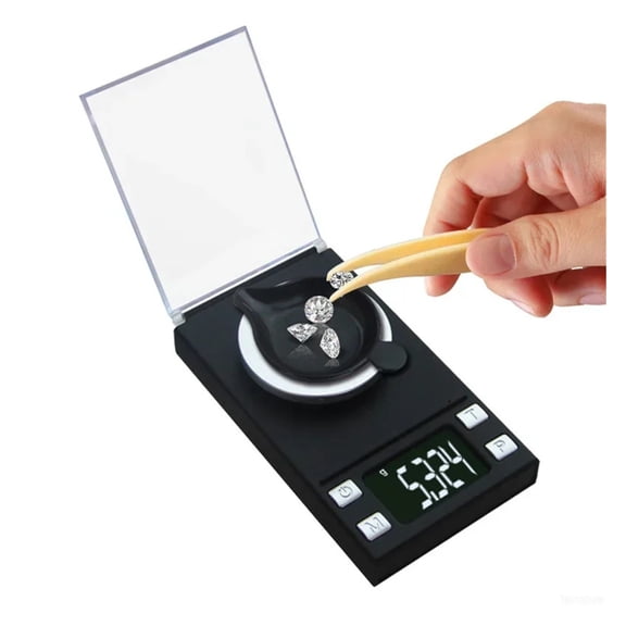Precision Digital Electronic Gold Jewelry Carat Diamond Balance Scales Portable Weighing