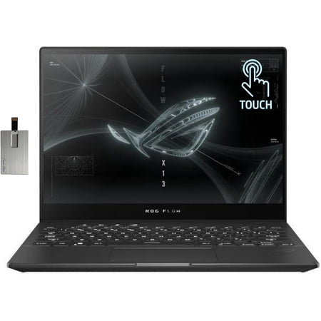 ASUS ROG Flow 13.4" X13 2-in-1 Touchscreen Gaming Laptop, AMD Ryzen 9 6900HS, 16GB RAM, 1TB SSD, NVIDIA RTX 3050 & XG Mobile Dock GC32L AMD RX 6850M XT, Fingerprint Reader, Win 11 Pro