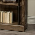 thumbnail image 5 of Avondale 8' Tall Bookcase Wall With Ladder Storage Organizer Display  Brown, 5 of 7