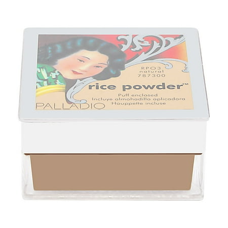 Palladio Rice Powder RPO3 Natural (Best Natural Body Powder)