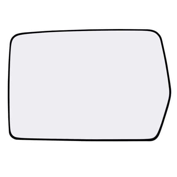 Rugged TUFF Driver Side Mirror Glass Replacement for 04-10 Ford F150, 06-08 Lincoln Mark LT (Heated-Defrost)