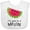 AA-White, variant on Inktastic I'm One in a Melon Watermelon Humor Boys or Girls Baby Bib